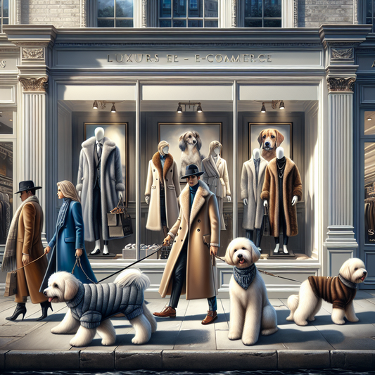Découvrez les manteaux et accessoires de luxe pour chiens